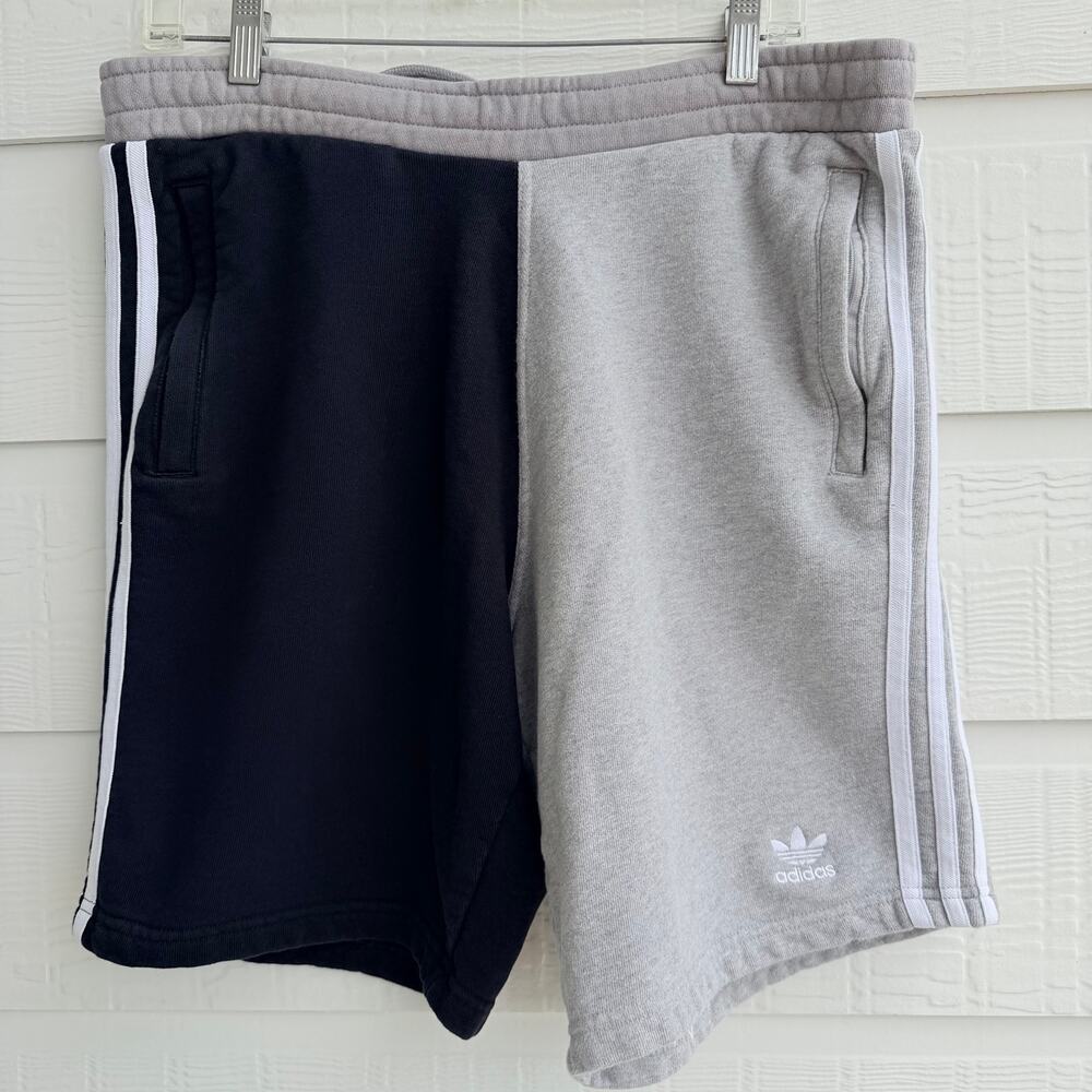 Adidas Originals Color Block Sweat Shorts Large